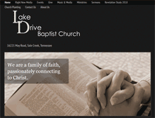 Tablet Screenshot of lakedrivebaptist.org